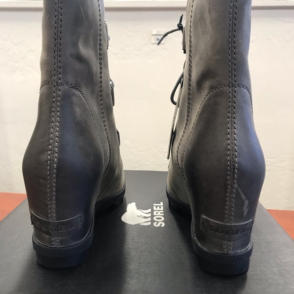 SOREL JOAN OF ARTIC WEDGE II - QUARRY - Picture 6 of 8